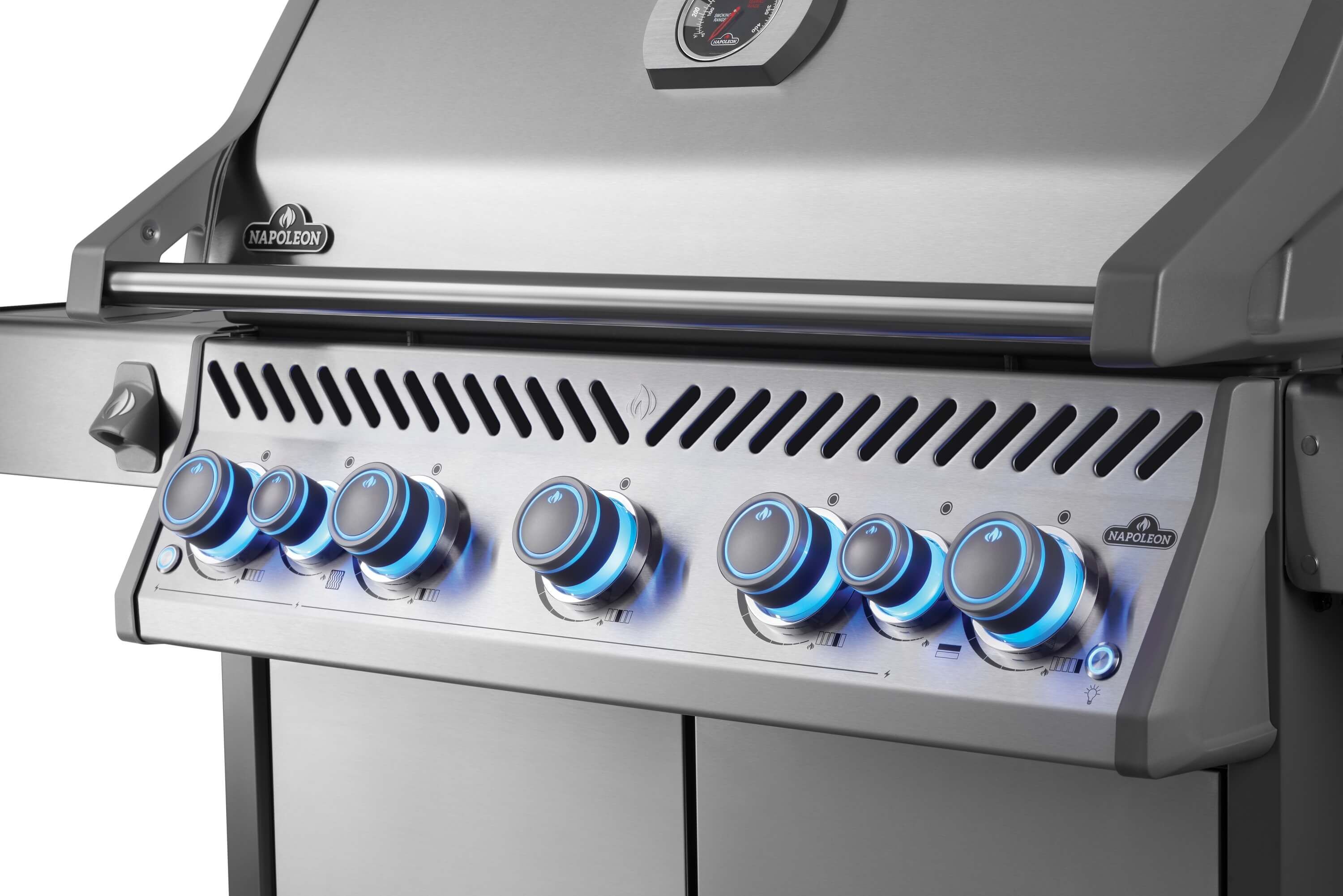 Napoleon Rogue PRO-S 625 RSIB mit Edelstahlrosten | Gasgrill mit Sizzle Zone & Heckbrenner